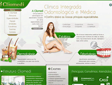 Tablet Screenshot of cliomedi.com.br